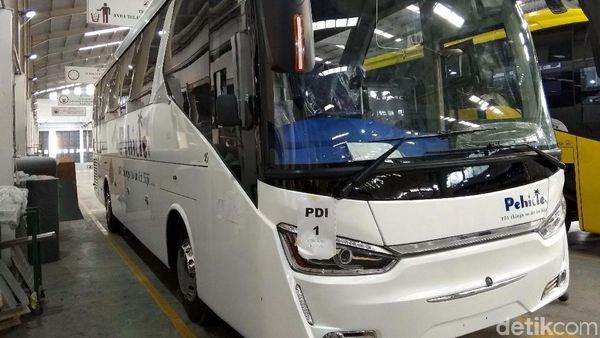 Bus Made in Ungaran Diekspor ke Fiji, Ini Lho Penampakannya