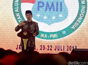 Presiden Jokowi Buka Munas VI IKA PMII