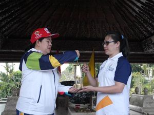 Di Blitar, Kirab Obor Asian Games 2018 Start di Makam Bung Karno