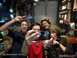 Seru! Detikers Antusias Banget Jajal Langsung Oppo Find X