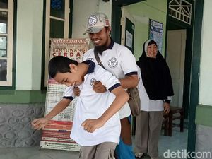 Hore, Saif yang Sempat Terganjal Surat Mutasi Bisa Sekolah Lagi