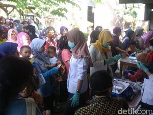 Ada 7 Kasus Difteri, Posyandu di Semarang Gelar Imunisasi