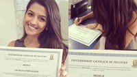 Ini bukti Natalia lulus dari fakultas kedokteran. (Foto: Instagram @natalialbecker)