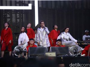 Aksi Merah Putih GAC Buka We The Fest 2018
