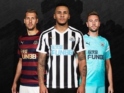 Seragam Newcastle United musim mendatang mencapai 111 pound sterling. Foto: dok.Twitter