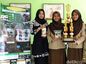 Keren, 3 Siswi SMAN 3 Ponorogo Ciptakan Pakan Ternak dari Bulu Ayam