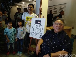 Pameran Tunggal 20 Tahun Mice Berkarya Dibuka Wimar Witoelar