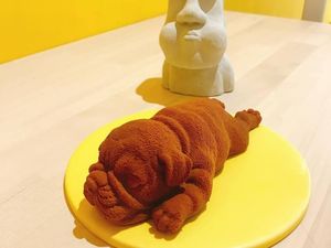 Gemas! Ada Es Krim Mirip Anak Anjing di Restoran Taiwan