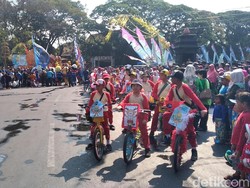 Obor Asian Games Dikirab dan Bermalam di Malang, Lalu ke Bromo