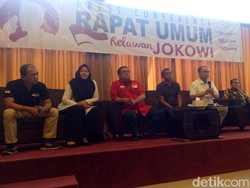 Relawan Jokowi Rapat Umum Militan Menang di Sentul 4 Agustus