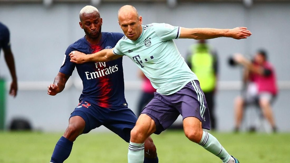Bayern Munich menang 3-1 atas Paris Saint-Germain di International Champions Cup 2018 (Foto: Lisi Niesner/Reuters)