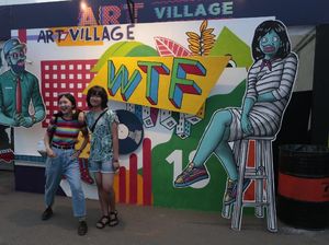 Dari Floral sampai Boho, Gaya Penonton WTF 2018