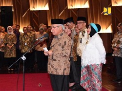 Menteri PUPR Lantik 7 Pejabat Eselon I