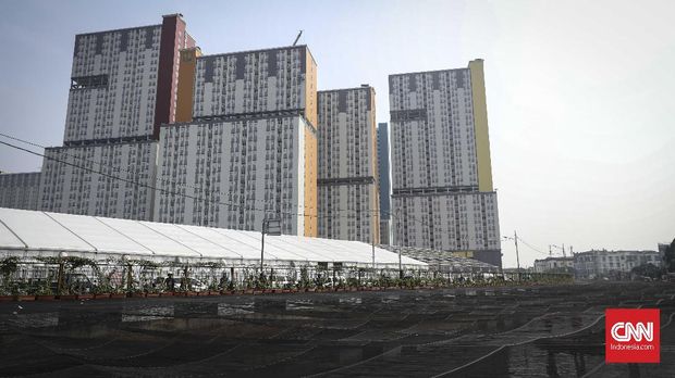 Wisma Atlet Asian Games 2018, di Kemayoran, Jakarta, 21 Juli.