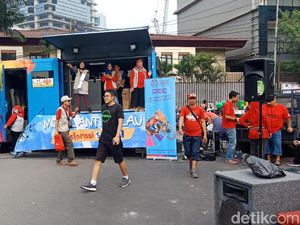 Tampung Curhat, Ada Mobil Anti Galau di CFD