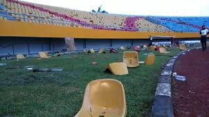 Renovasi Telan Rp 250 M, Stadion Jakabaring Kini Porak-poranda