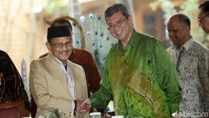 Suasana Pertemuan BJ Habibie dan Menlu Malaysia