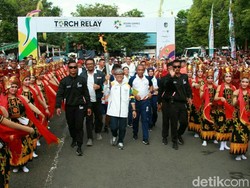 Dua Kapolres Kawal Obor Asian Games 2018 di Banyuwangi