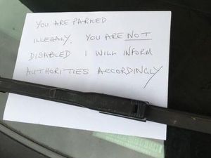 Kena Semprot Parkir di Tempat Khusus Disabilitas, Gadis Ini Ungkap Alasannya