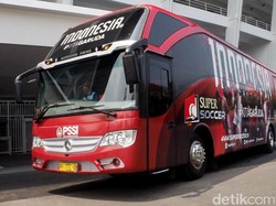 Begini penampakan bus baru Timnas.