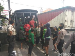 Dampingi Persebaya ke Magelang, Ratusan Bonek Dipulangkan