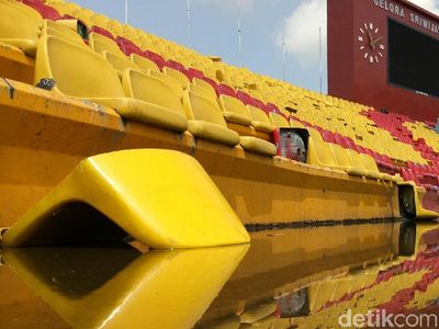 Before-After, Stadion Jakabaring Rp 250 M yang Kini Porak Poranda