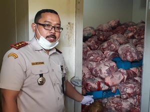 Ditutupi Pisang, 4,6 Ton Daging Celeng Diamankan di Merak