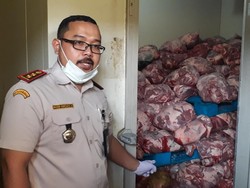 Ditutupi Pisang, 4,6 Ton Daging Celeng Diamankan di Merak