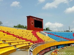 Kursi Made in Jerman di Stadion Jakabaring Harganya Rp 580.000/Unit