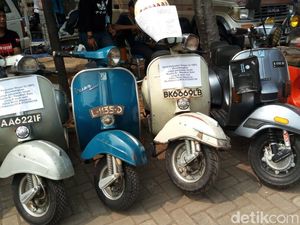 Dibanderol Rp 70 Juta, Vespa Klasik Ini Dijual untuk Amal