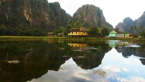 Foto: Karst Rammang-rammang yang Semakin Hits
