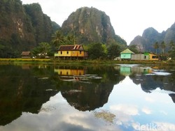 Pesona Rammang-rammang, Pegunungan Karst di Sulawesi Selatan
