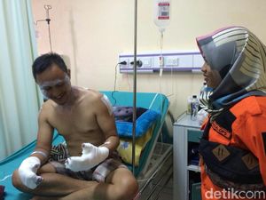 Begini Detik-detik Terjadinya Ledakan Pabrik Kayu di Ciamis