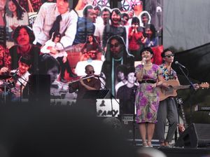 Gokil!  Penampilan White Shoes di WTF 2018 Ditonton Jokowi