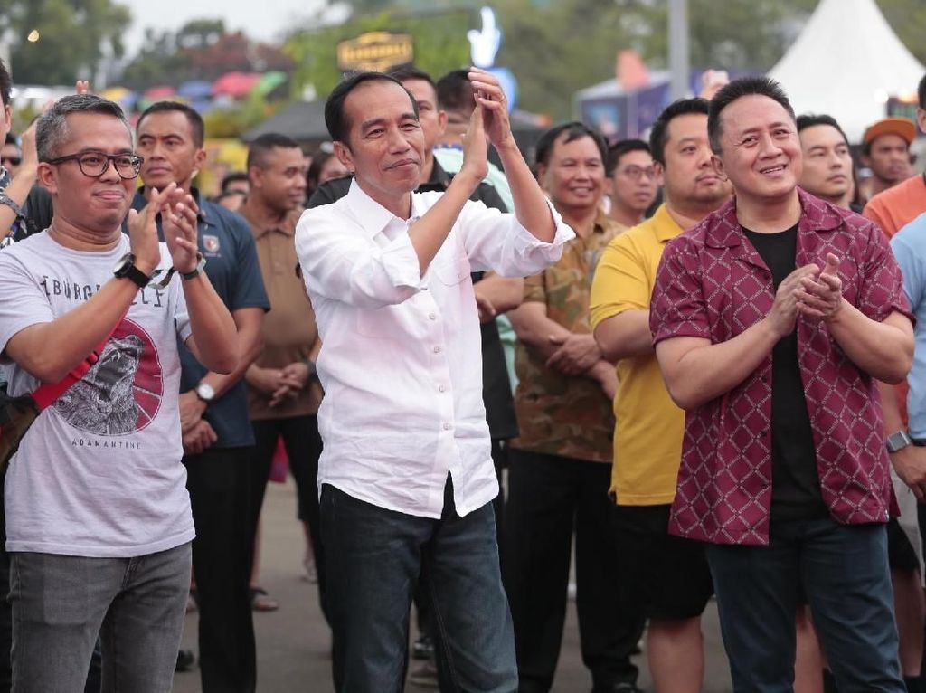 Selepas WSATCC, Jokowi Nikmati Aksi Kimokal Selepas WSATCC, Jokowi Nikmati Aksi Kimokal