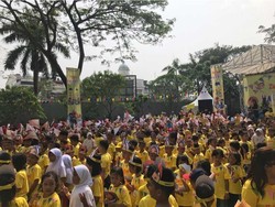 Seru! 700 Anak Diajak Bermain Bersama di Zwitsal Kids Karnival