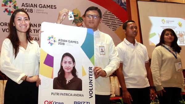 Kartu BRIZZI untuk Volunteer Asian Games