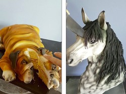 Unggah Video Cake Bentuk Hewan Asli dan Dipotong, Seniman Kue Ini Diprotes!