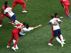 Pemain muda tim nasional Inggris mampu membuktikan mereka memiliki kesiapan mental dan kemampuan olah bola yang mumpuni di Piala Dunia 2018. Saat laga pertandingan fase grup G Inggris membantai Panama dengan skor akhir 6-1. Jan Kruger/Getty Images.
