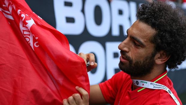 Mohamed Salah menjelma jadi mesin gol Liverpool musim lalu.