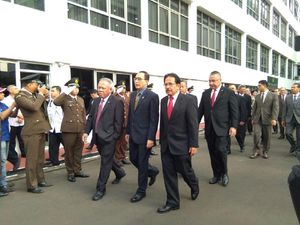 Menkum HAM hingga Ketua KPK Hadiri Upacara Hari Bhakti Adhyaksa