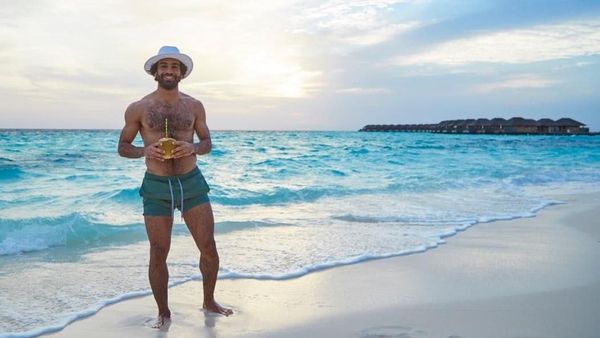 Foto: Muka Girang Mohamed Salah