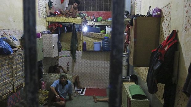 Salah satu sudut Lapas Tanjung Gusta.