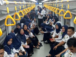 Mulai Beroperasi, LRT Palembang Hanya Dibuka Buat PNS