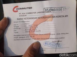 Permintaan Surat Terlambat di Stasiun Bojonggede dan Depok Normal Permintaan Surat Terlambat di Stasiun Bojonggede dan Depok Normal