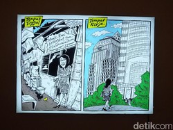 Kartun Ironi Karya Mice Ini Nyentil Kehidupan Karyawati Jakarta