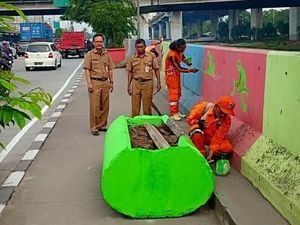 PPSU Bikin Mural Asian Games, Anies Ngaku Tak Beri Tugas