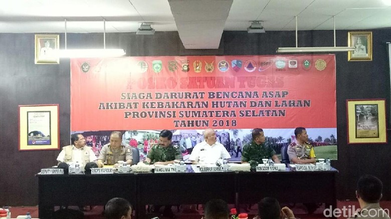 Panglima TNI Tinjau Karhutla di Sumsel: 99% Ulah Manusia