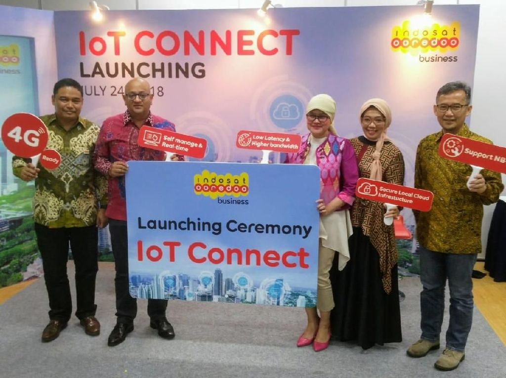 Sambut Revolusi Industri 4.0, Indosat Luncurkan IoT Connect Sambut Revolusi Industri 4.0, Indosat Luncurkan IoT Connect