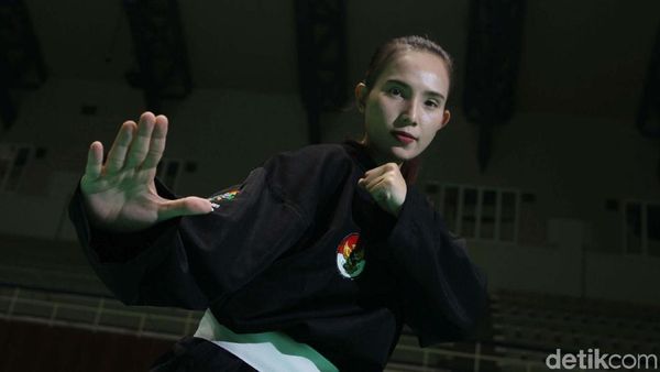 Bugarnya Wewey Wita, Atlet Silat Cantik di Asian Games 2018
